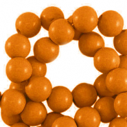 6 mm acrylic beads shiny Copper Brown
