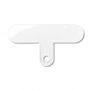 Phone cord insert Transparent