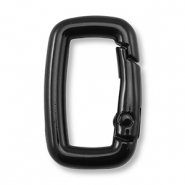 Colourful jewellery findings key chain rectangle Black