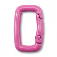 Colourful jewellery findings key chain rectangle Magenta Pink