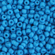 Glass seed beads 8/0 (3mm) Palace Blue