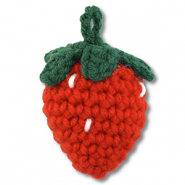 Crochet strawberry Red-Green