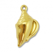 Stainless steel charms shell Gold