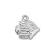 Stainless steel charms fish Silver