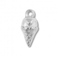 Stainless steel charms ice lolly Silver