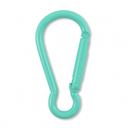 Colourful jewellery findings key chain Turquoise Green