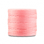 Nylon S-Lon cord 0.5mm Light Coral Pink