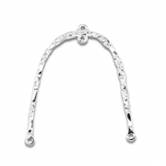 Stainless steel charms / connector arch Silver