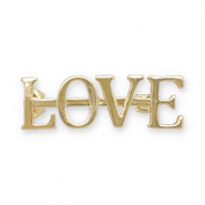 Brooches "LOVE" Gold