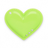 Statement charms heart Lime Green