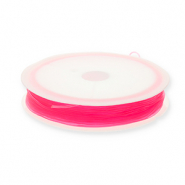 Elastic cord 0.8mm Neon Pink