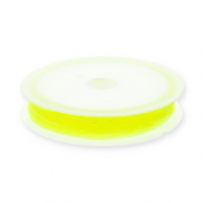 Elastic cord 0.8mm Neon Yellow