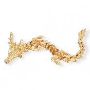 Statement brooches dragon Gold