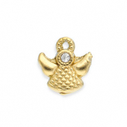 Stainless steel charms angel Gold