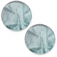 20 mm flat Polaris Elements cabochon Las Vegas Petrol Green