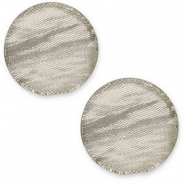 20 mm flat Polaris Elements cabochon Las Vegas Beige