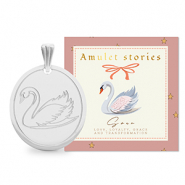 BY31&reg; Stainless steel charms swan Silver