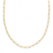 BY31® Stainless steel necklaces chain link Gold