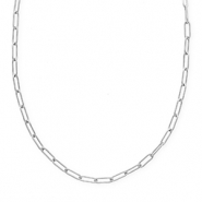 BY31® Stainless steel necklaces chain link Silver