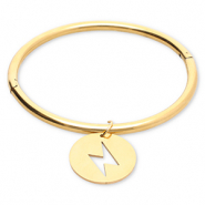 Stainless steel bracelets thunder Gold