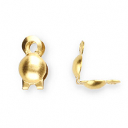 Stainless steel findings calottes 3.2mm Gold