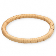 Bracelets bangle rattan Natural Beige
