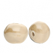 DQ&reg; greek ceramic beads Greige