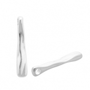 DQ® European metal charms bar Antiek Zilver (Nikkelvrij)