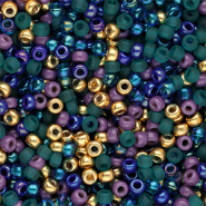 Miyuki seed beads 8/0 Arabian Night mix123