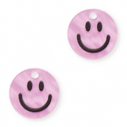 Plexx charms smiley Shiny Lilac Pink