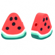 Polymer beads water melon Red-Green
