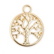 Metal charms tree of life Gold