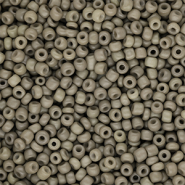 Glass seed beads 8/0 (3mm) Khaki