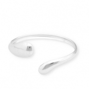 Stainless steel bracelets bangle Silver