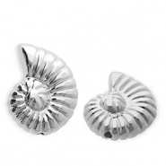 Acrylic beads shell Silver