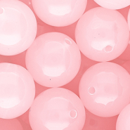 20 mm DQ&reg; acrylic beads shiny Light Pink