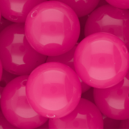 20 mm DQ&reg; acrylic beads shiny Magenta Pink