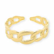Stainless steel bracelets bangle belcher chain Gold