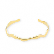 Stainless steel bracelets bangle Gold