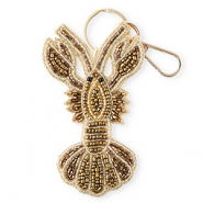 Keychain lobster Gold-Antique Gold-Bronze