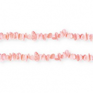 Shell beads chipstone Pink