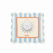BY31® Eco-brass metal charms sun Dolce vita"" Silver