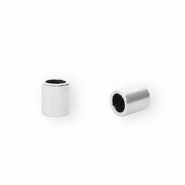 Stainless steel findings end cap Ø2.5mm Silver