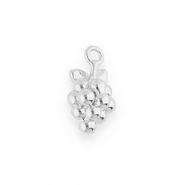BY31&reg; Eco-brass metal charms grapes Silver