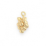 BY31&reg; Eco-brass metal charms grapes Gold