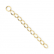 BY31® Stainless steel curb chain charms Gold