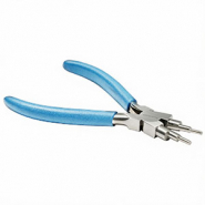 Beadsmith wire looping pliers Blue-Silver