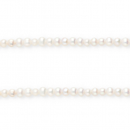 Imperfect freshwater pearls rice Natural White