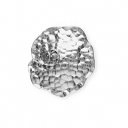 Statement charms organic round Silver