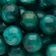 18 mm Acrylic beads round = PROPER(W16)